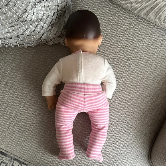 American Girl bitty baby Doll with White and Pink Outfit - Picture 6 of 11